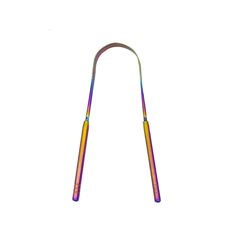 Stainless Steel Tongue Scraper 4 Colors | Fresh Breath Tool