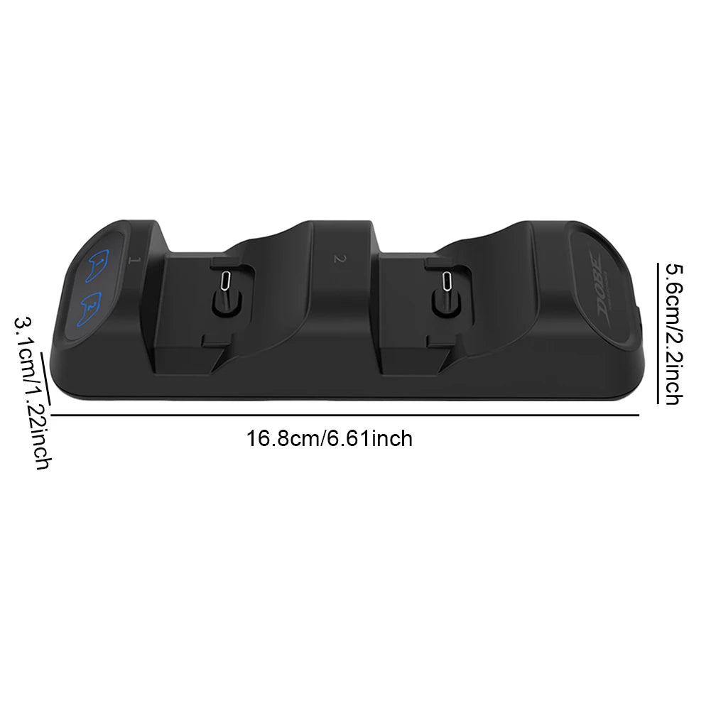 Dual Controller Charging Dock – Switch Pro, PS5 & Xbox Series Controller Charging Dock PRIMED