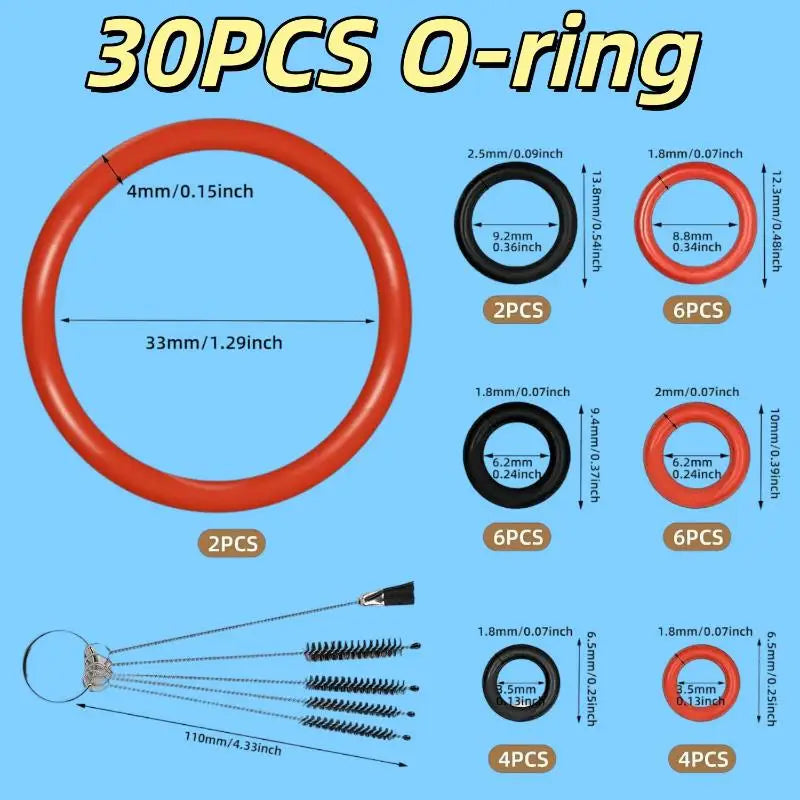 Silicone O-Ring Kit for SAECO Coffee Machine Valves