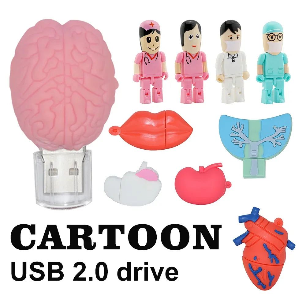 Doctor & Nurse Novelty USB Flash Drive 4GB–64GB | USB 2.0 Novelty USB Flash Drive PRIMED