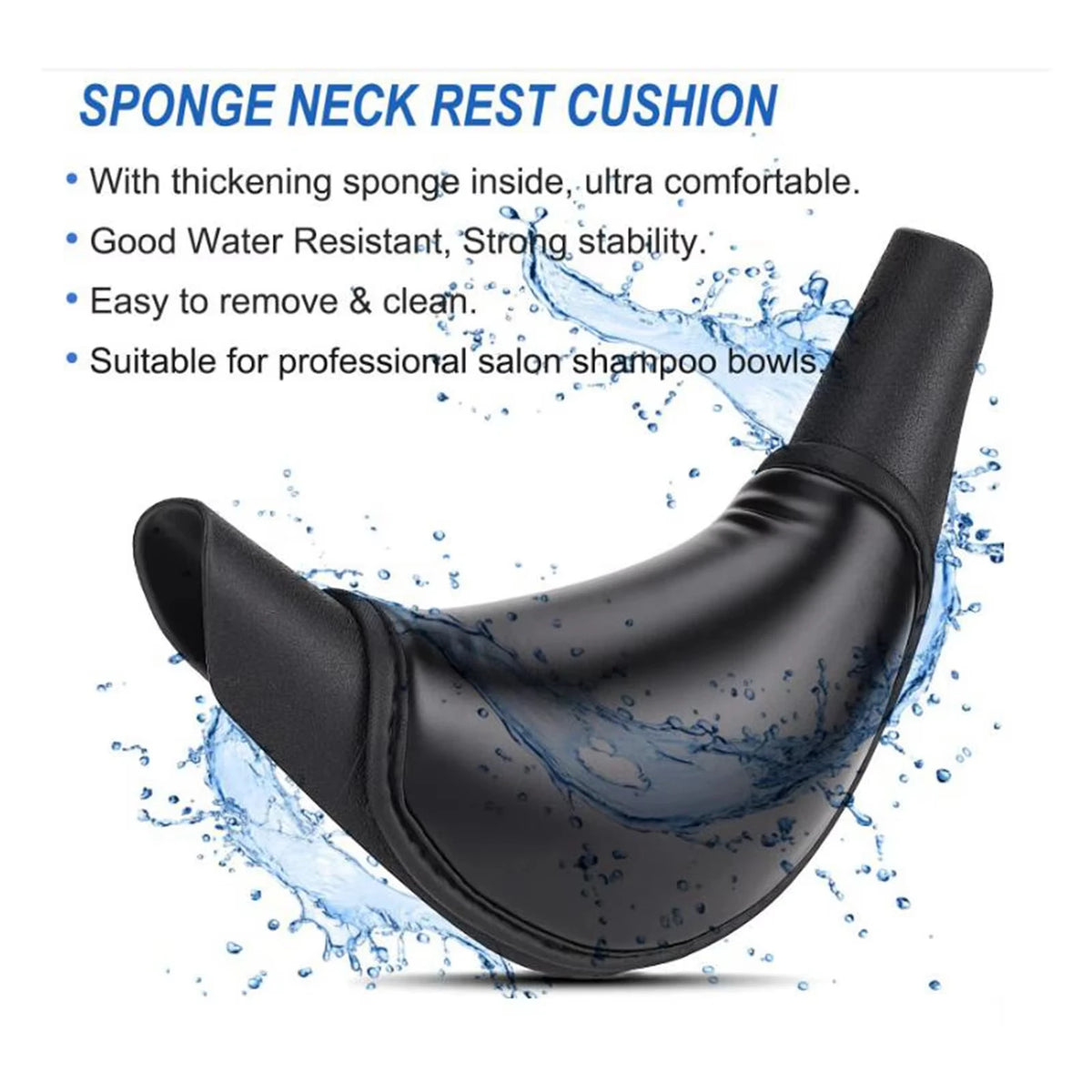 Silicone Shampoo Bowl Neck Rest Cushion | Home & Salon Use