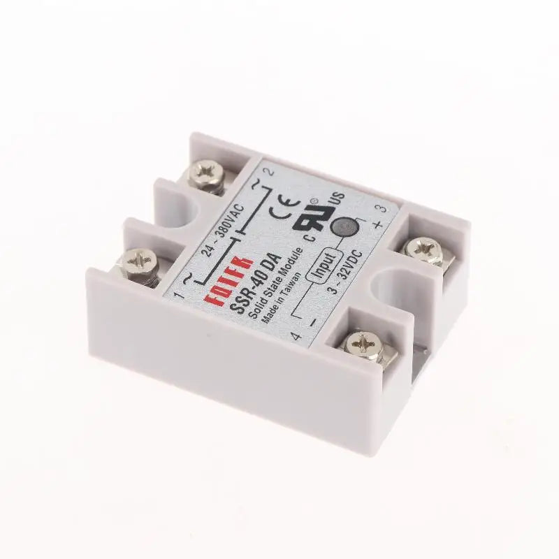 SSR-40DA 40A Solid State Relay Module DC-AC Single Phase