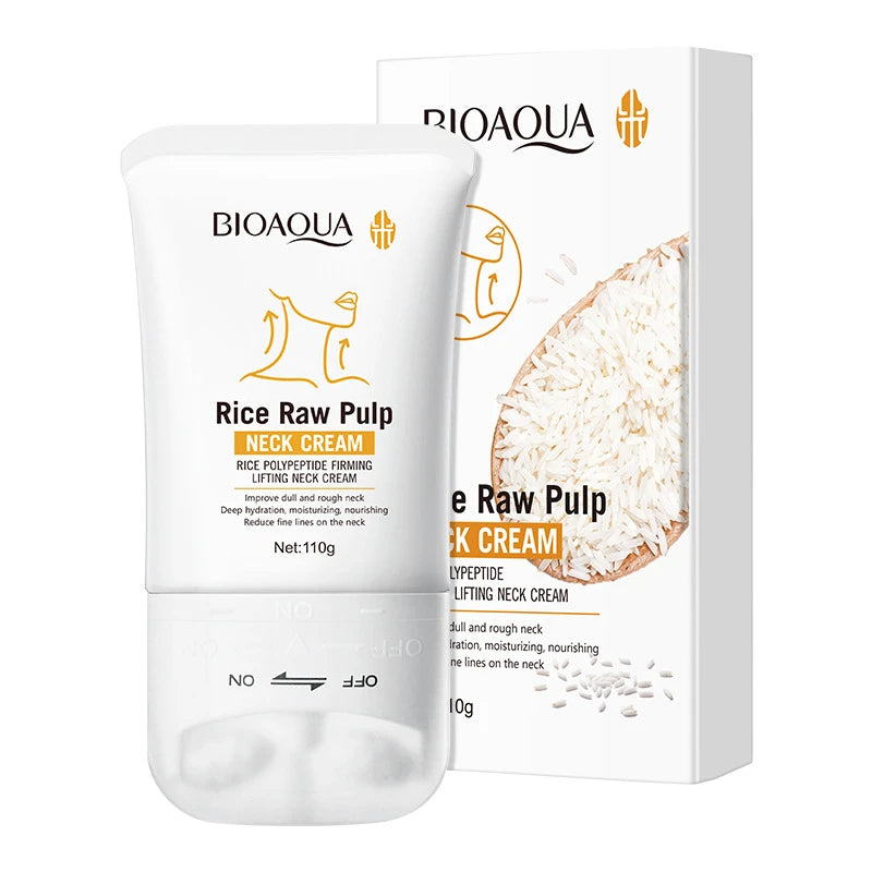 Rice Raw Pulp Moisturizing Skincare Set – Ampoule & Cream