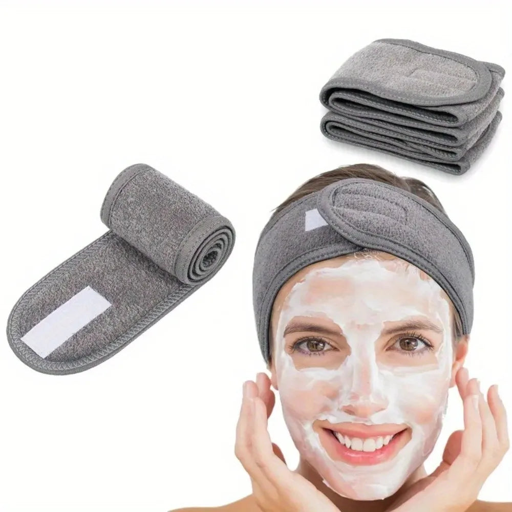 Soft Adjustable Women's Headband – Makeup, SPA & Yoga