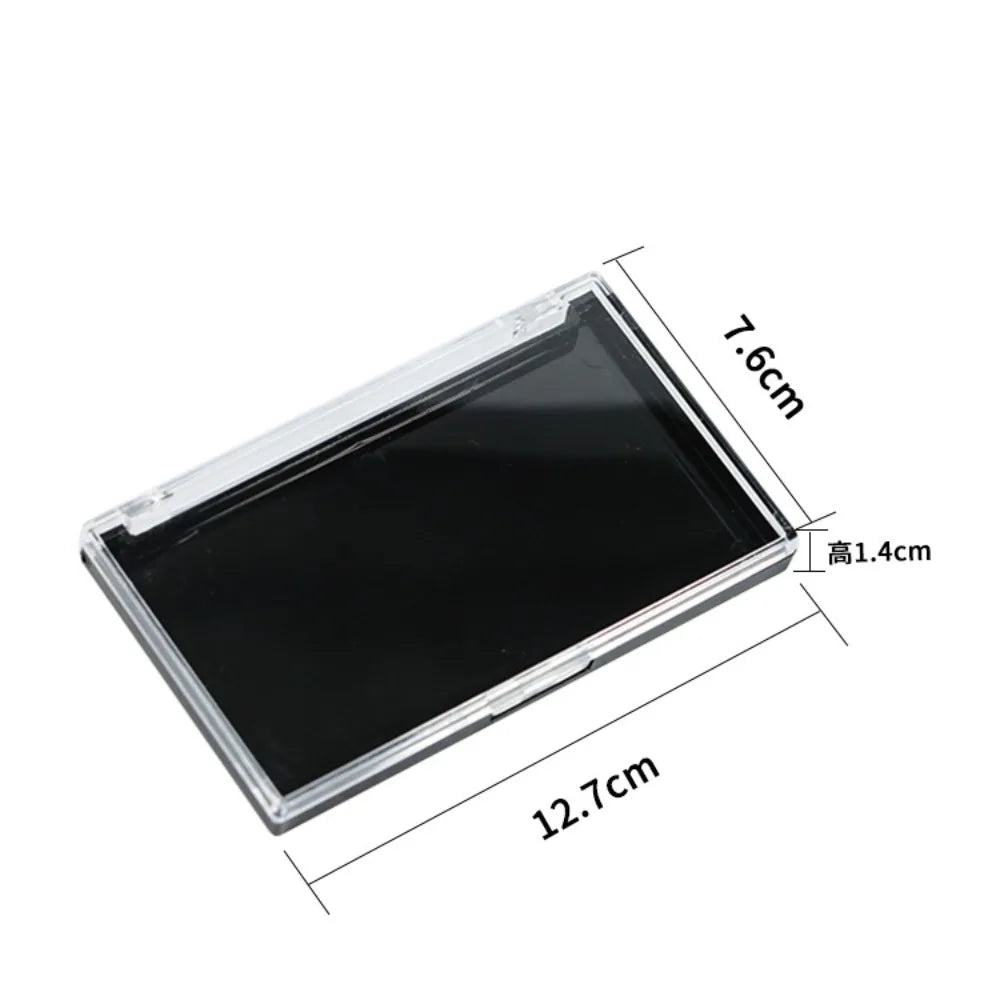 Clear Eyelash Storage Box – Portable Transparent Lash Organizer Lash Storage Case PRIMED