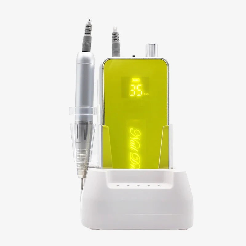 Rechargeable Electric Nail Drill Machine – 35000 RPM Pro Set