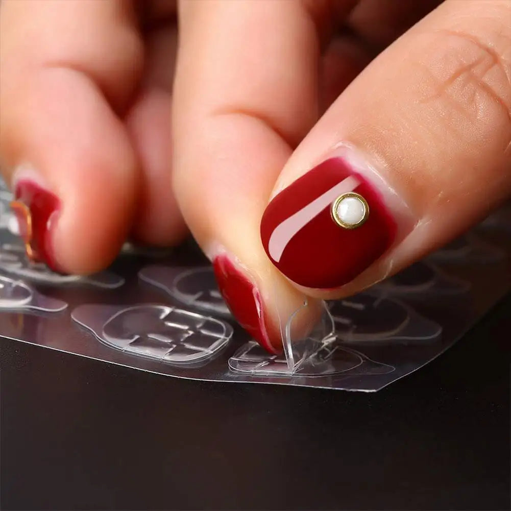 Jelly Nail Glue Adhesive Tabs – Waterproof Double-Sided Stickers Nail Adhesive Tabs PRIMED