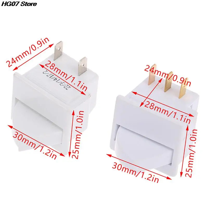 Refrigerator Door Light Switch 2/3 Pin AC 5A 250V – Fridge Part