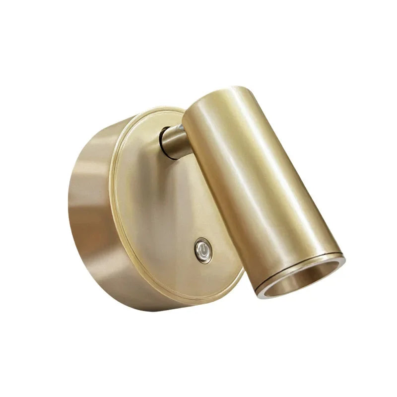 USB Rechargeable Magnetic LED Wall Lamp – Dimmable Touch Switch LED Wall Lamp PRIMED Gold
