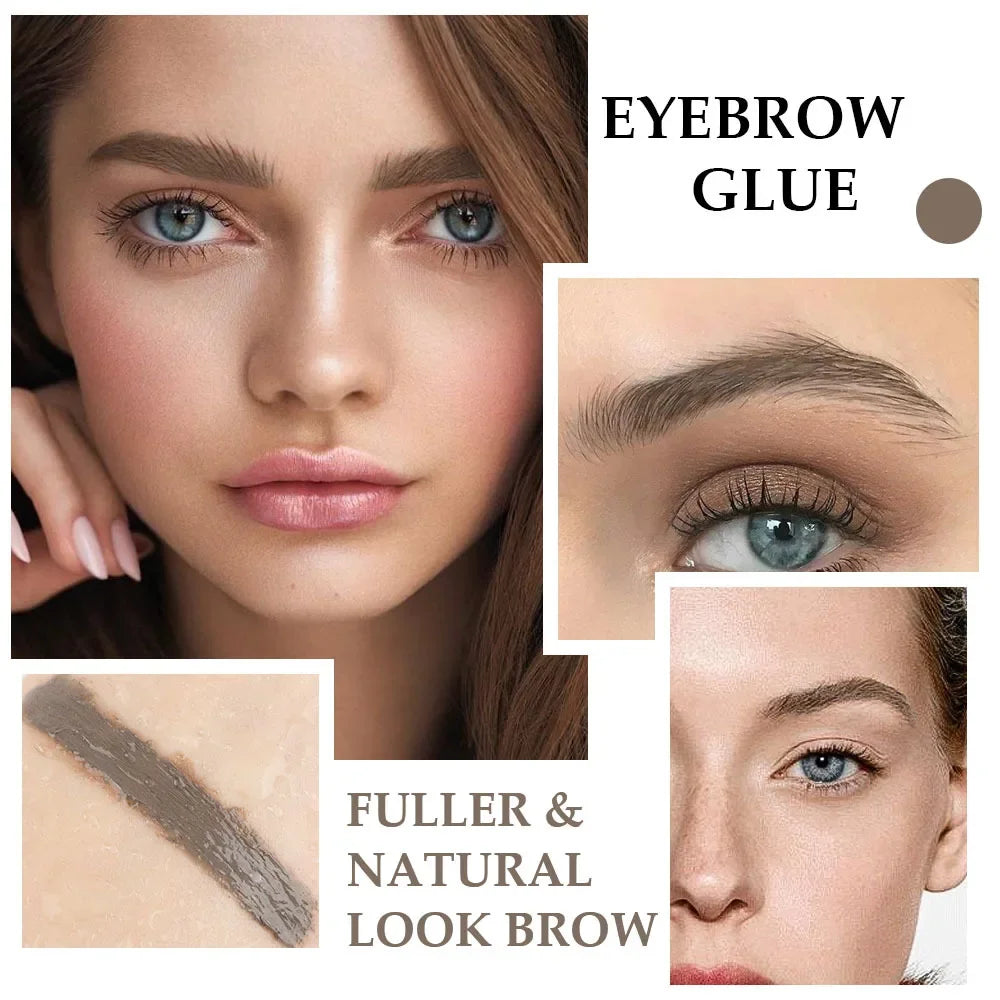 DNM 9 Colors Tinted Eyebrow Gel Cream – Waterproof 24H Hold Eyebrow Gel Cream PRIMED