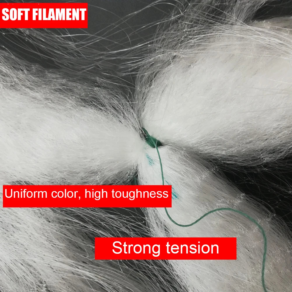Three Layer Monofilament Gill Net – Nylon Fishing Net 8m Fishing Gill Net PRIMED