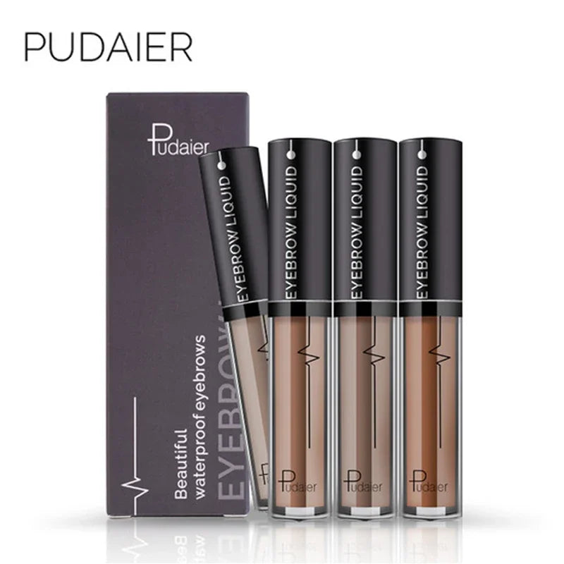 Waterproof Eyebrow Gel & Pencil – 24H Natural Long-Lasting Tint Eyebrow Gel Pencil PRIMED