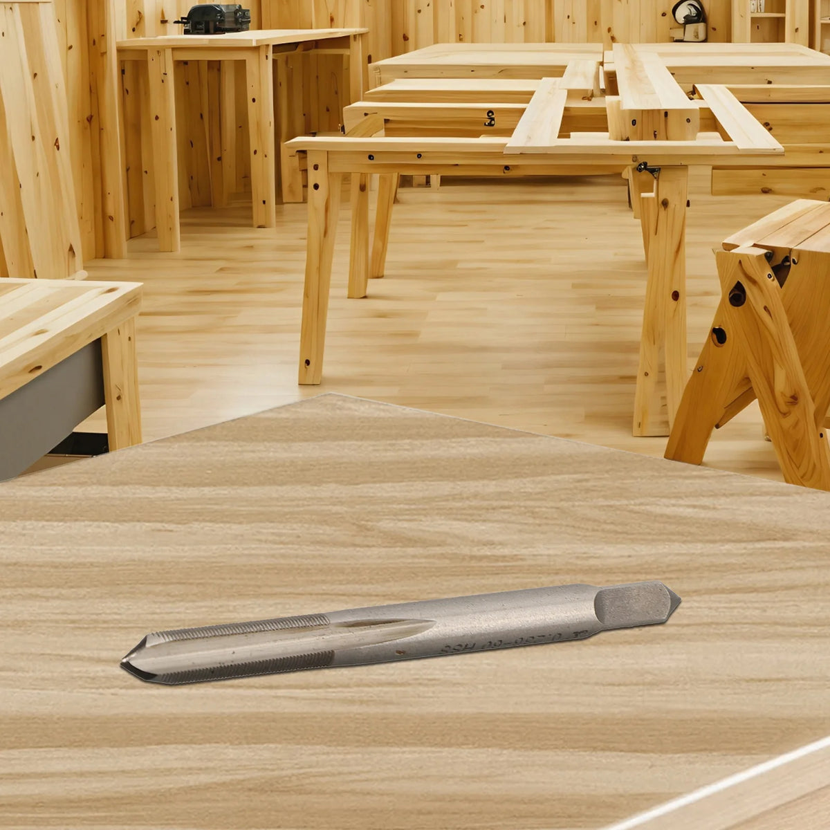 HSS Tap 0.236" x 60 TPI | 3-Flute 5mm Square Drive