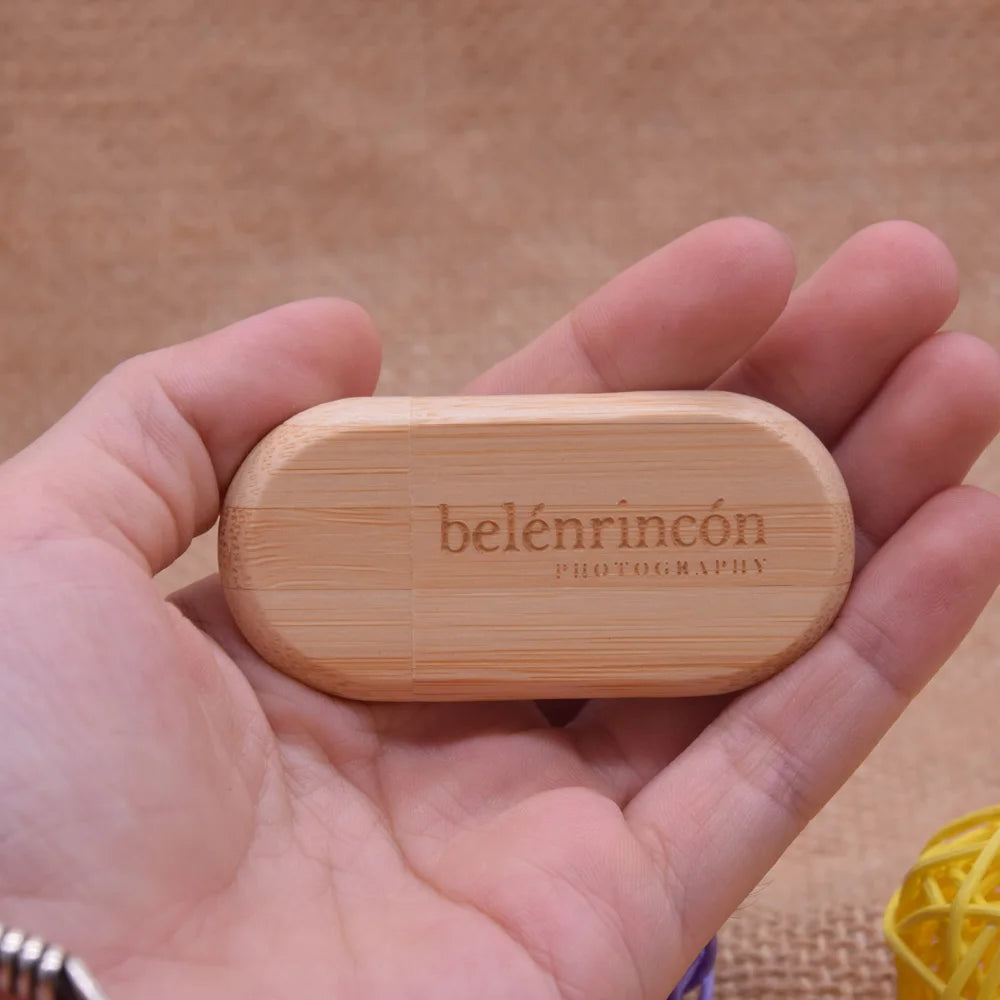 Wooden USB Flash Drive 4GB–128GB | Bulk Custom Logo Pen Drive USB Flash Drive PRIMED