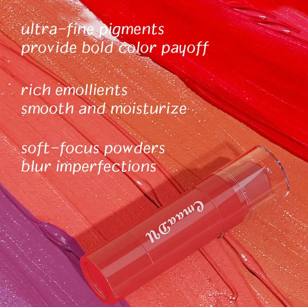 CmaaDu Tinted Blush & Lip Stick – Long-Lasting Moisturizing Blush & Lip Stick PRIMED