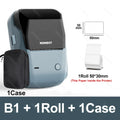 Niimbot B1 Bluetooth Thermal Label Printer – 2 Inch Portable Thermal Label Printer PRIMED B1 Add 1Roll Case