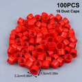 100 PCS M12–M18 Injector Dust Caps for Common Rail Systems Injector Dust Caps PRIMED A3