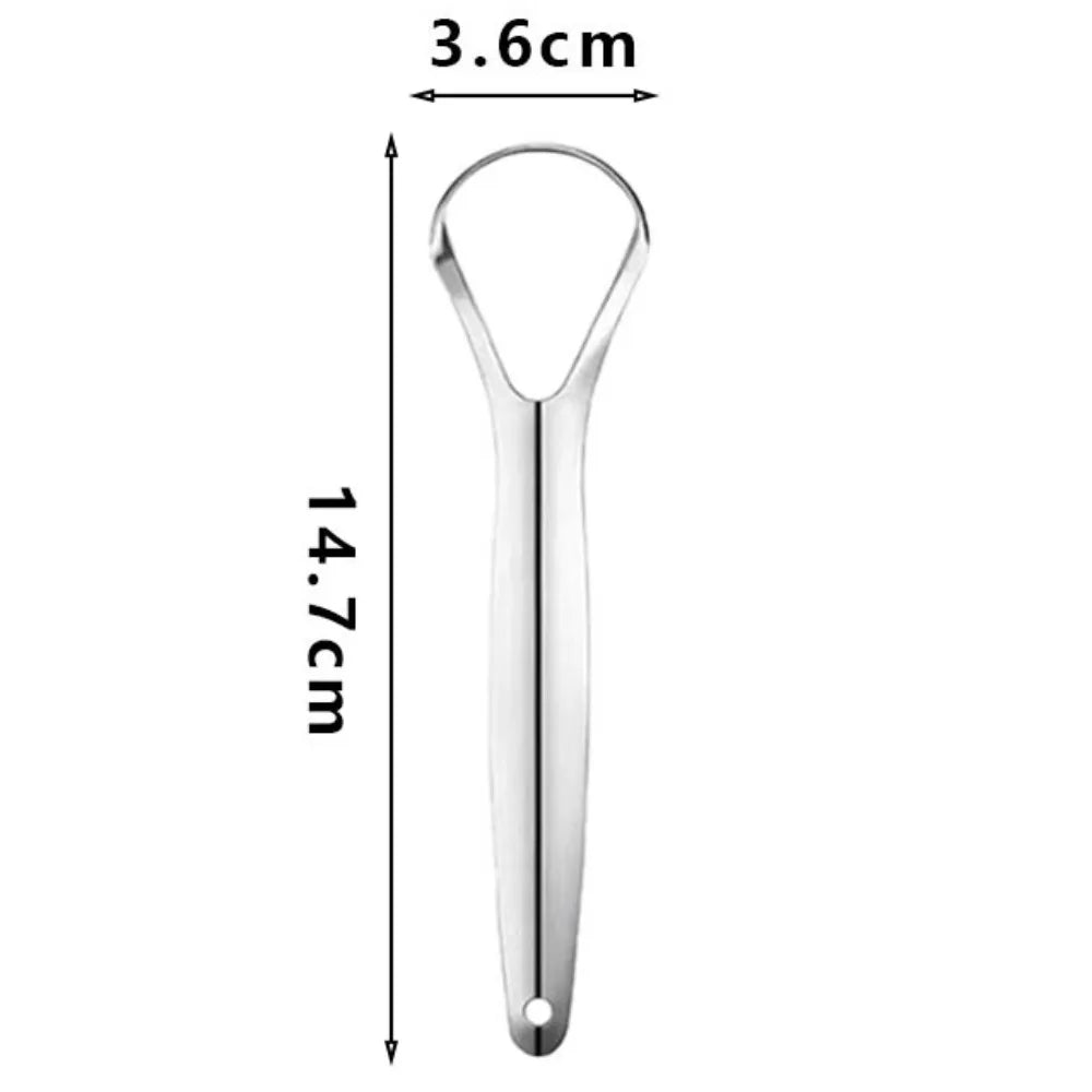 Stainless Steel Tongue Scraper – Fresh Breath Oral Care