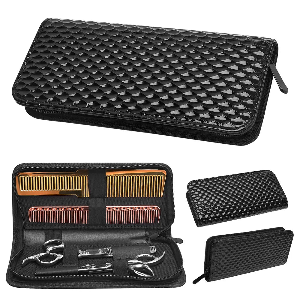 Waterproof Honeycomb Barber Scissors Bag | Salon Tool Organizer Barber Tool Bag PRIMED
