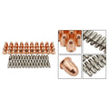 60-Pc S45 Plasma Torch Electrodes & Nozzles – Trafimet Kit Plasma Torch Consumables PRIMED China Mainland