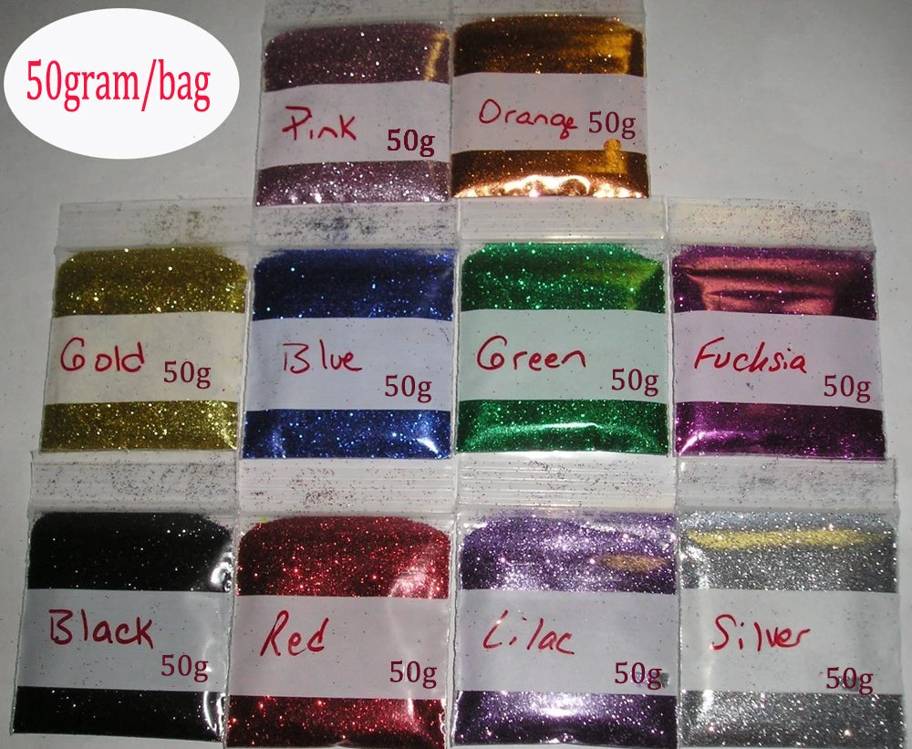 MAFANAILS Ultra-Fine Glitter Dust 50g – Nail, Body & Face Art