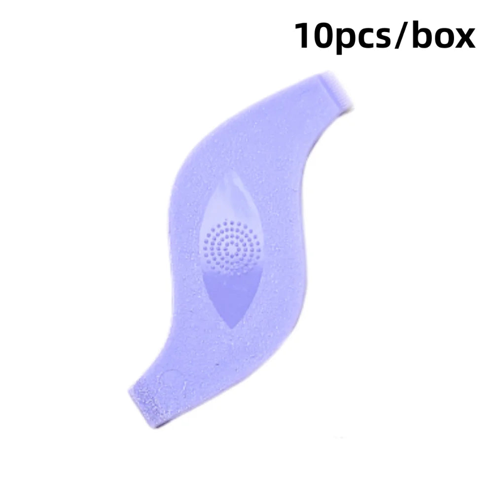 10-Pack S-Shape Eyelash Brushes – Lash Extension Comb Tool Eyelash Extension Tool PRIMED Purple