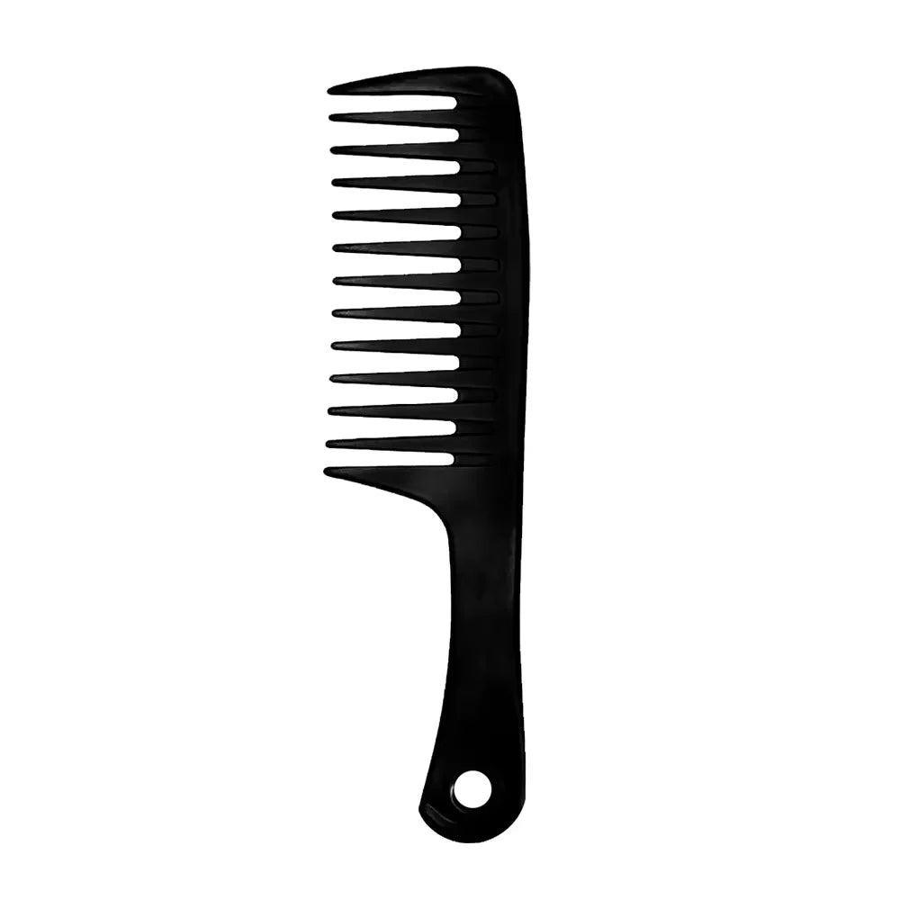 Wide Tooth Comb 4-Pack – Anti-Static ABS for Thick Curly Hair Wide Tooth Comb PRIMED 160-Black-02