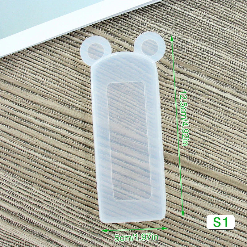 Silicone Remote Control Cover Bear Ear Glow-in-Dark S/M/L