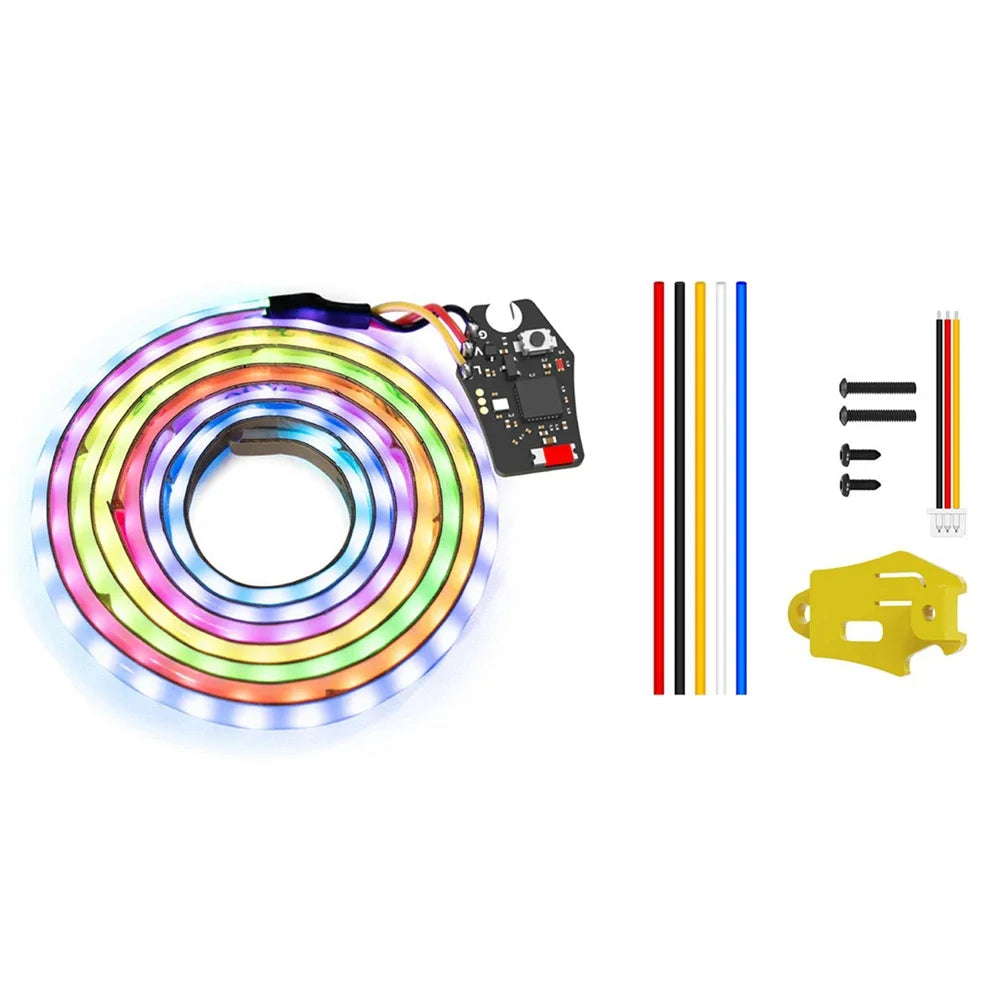 Wireless LED Meteor Light Strip with BEC Module for FPV Drones