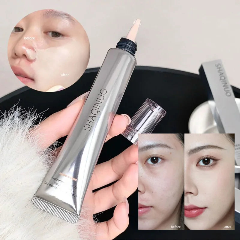 ZYXUAQIR Water-Plumping Liquid Foundation Primer 30g