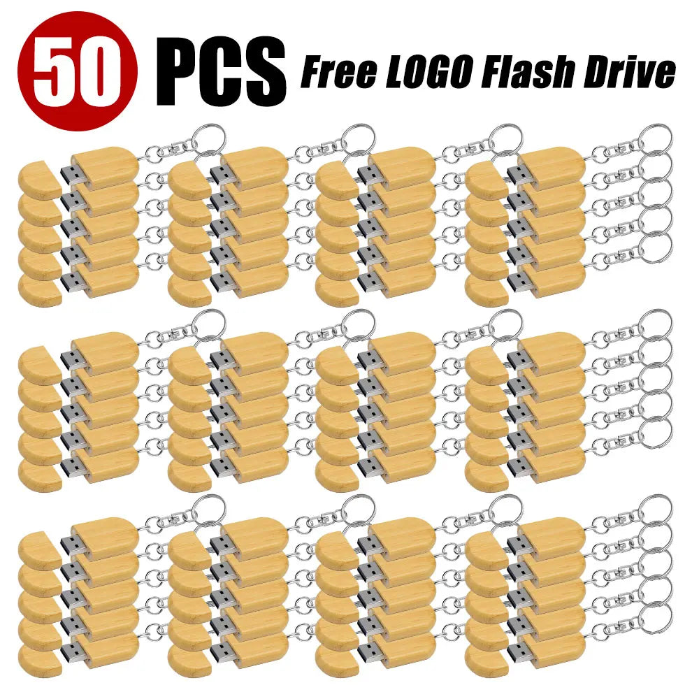Wooden USB Flash Drive Custom Logo Key Chain | 4–32GB Bulk Wooden USB Flash Drive PRIMED 4GB Carbon-50p