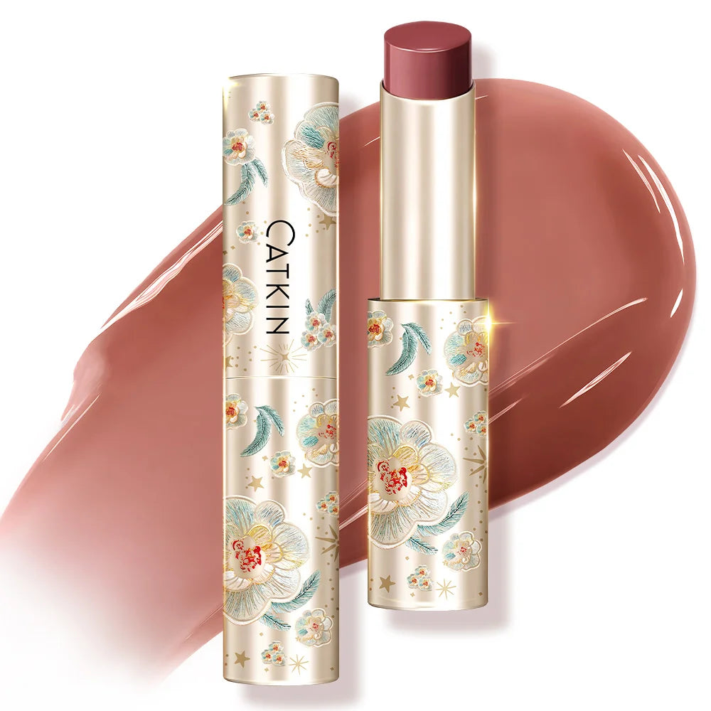 CATKIN WaterGlow Glossy Lip Balm | 12H Hydrating Lip Stick Glossy Lip Balm PRIMED C01 Anthurium