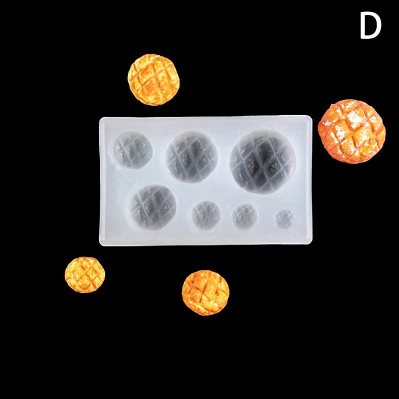 Mini Silicone Mold – Resin, Clay, Fondant & Dollhouse DIY Silicone Craft Mold PRIMED JAHG4915-D