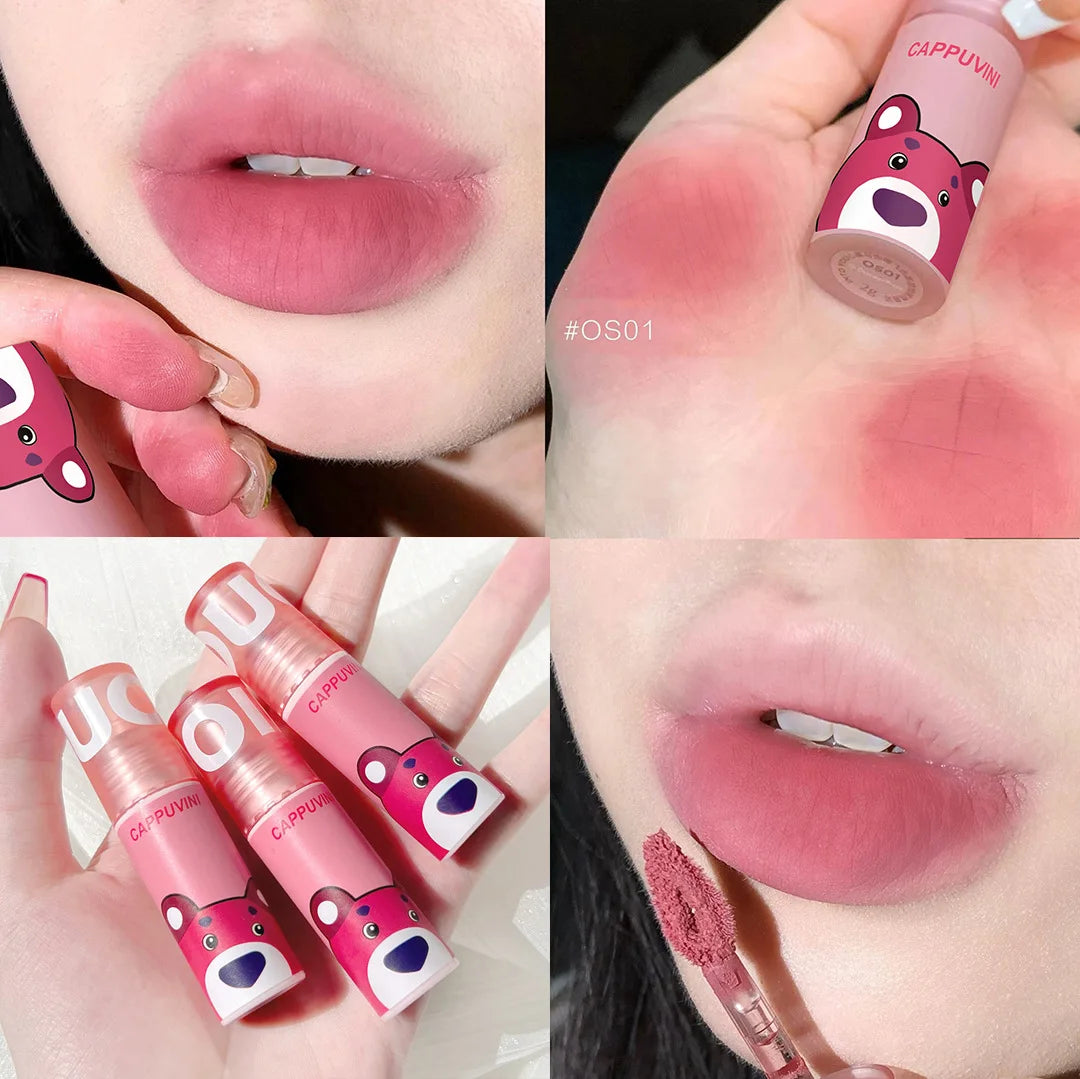 Peach Pink Matte Liquid Lipstick – Velvet Lip Glaze Waterproof Matte Liquid Lipstick PRIMED Cappuvini-01