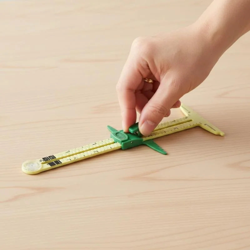 5-in-1 Sliding Sewing Gauge Ruler | Patchwork Tailor Tool