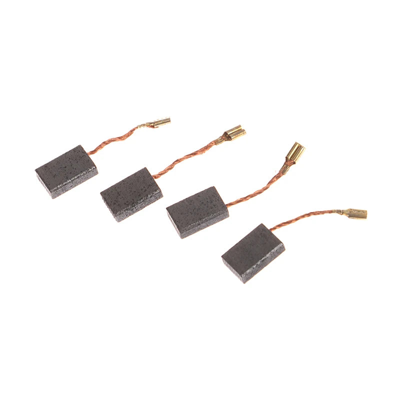 10Pcs 5×10×15mm Graphite Carbon Brushes for Angle Grinders Carbon Brush Set PRIMED