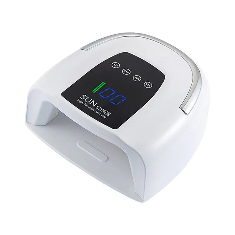200W 48-LED Rechargeable Wireless UV Nail Curing Lamp UV Nail Curing Lamp PRIMED