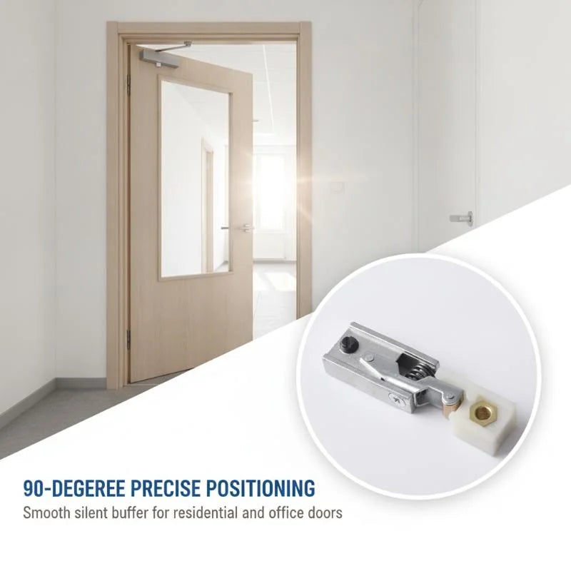 Nylon Hook Concealed Door Closer | Hidden Auto-Close Hardware