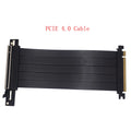 TISHRIC PCIe 4.0/3.0 x16 GPU Extension Cable 20–60cm PCIe Riser Cable PRIMED Black PCIE4.0 Cable 20CM China Mainland