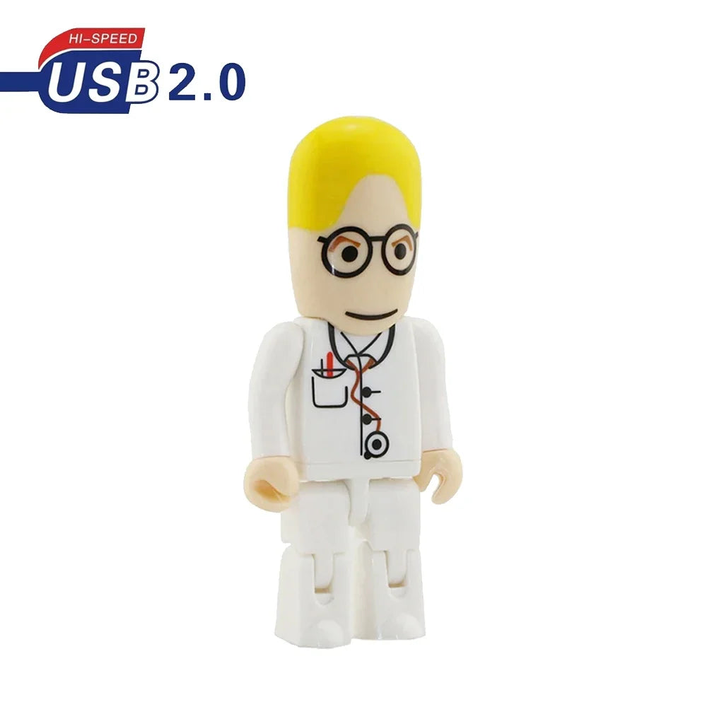 Doctor & Nurse Novelty USB Flash Drive 4GB–64GB | USB 2.0 Novelty USB Flash Drive PRIMED 8 GB Style5