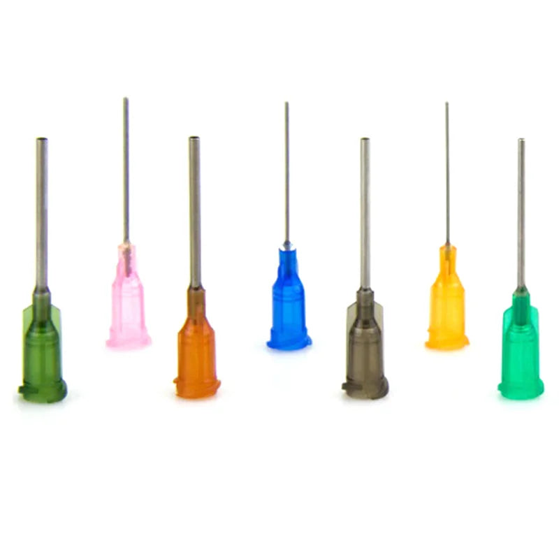 10Pcs Dispensing Needle Tips 14GA–27GA | Liquid Syringe Needles