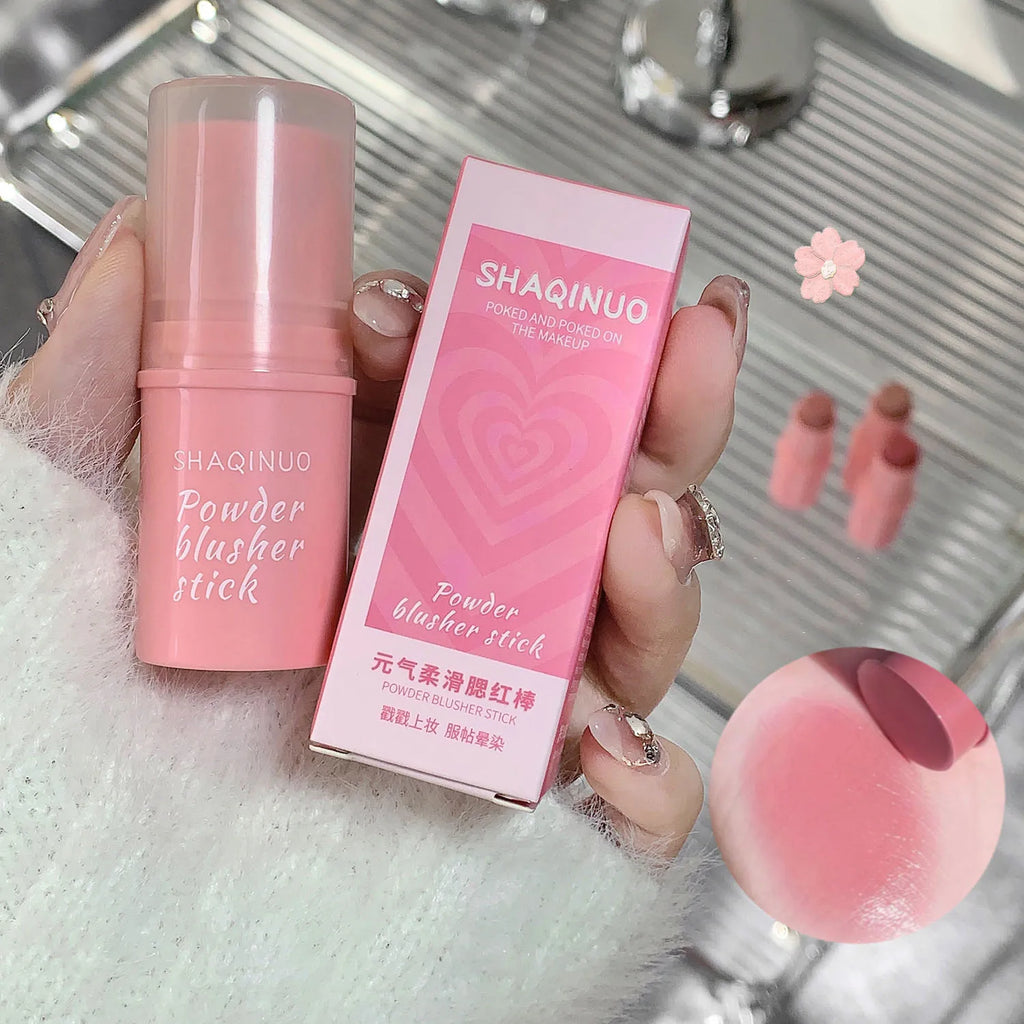 Natural Moisturizing Blush Stick – Waterproof Cheek & Lip Color Blush Stick PRIMED