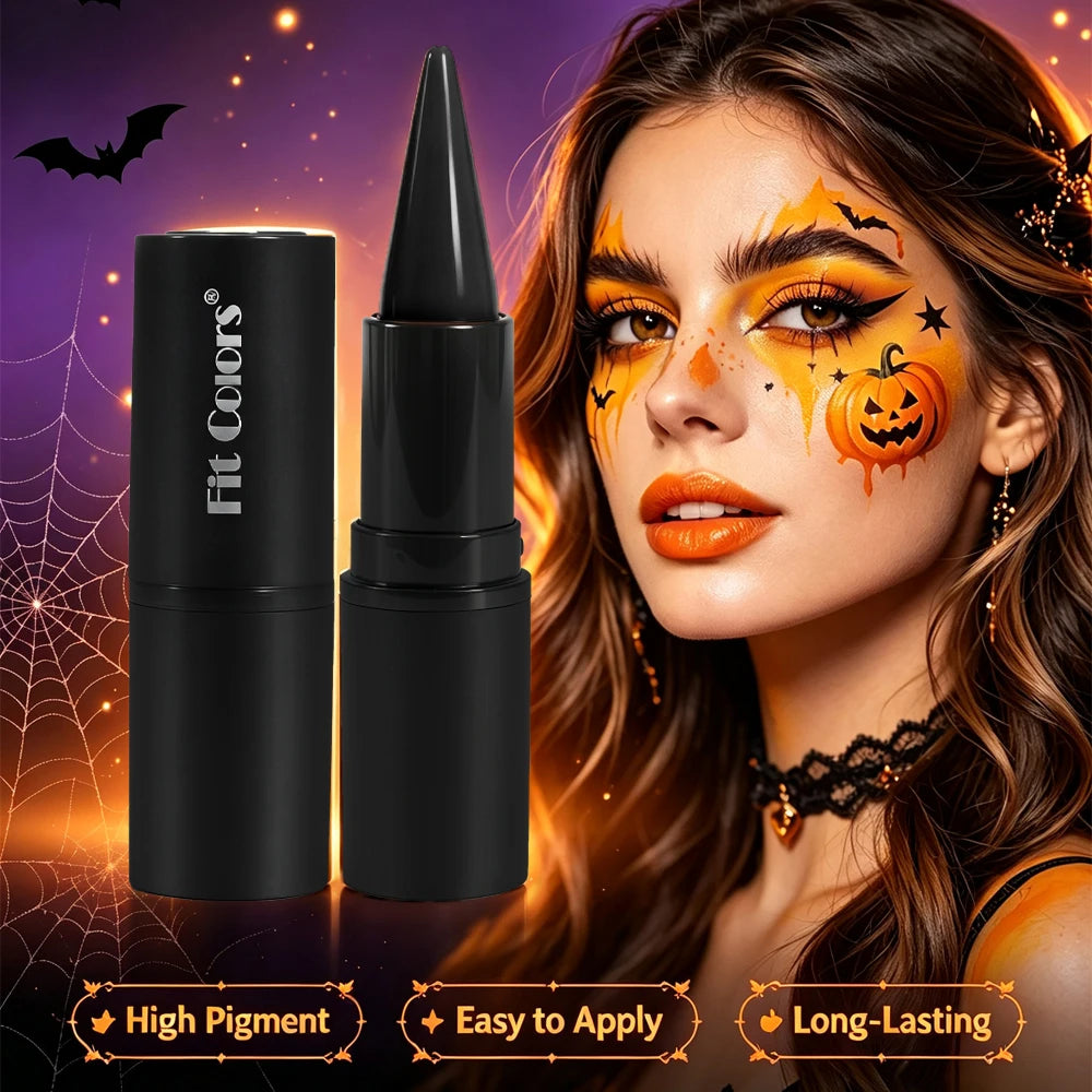 Halloween Face & Body Paint Stick – Waterproof Cosplay Lipstick Face & Body Paint PRIMED