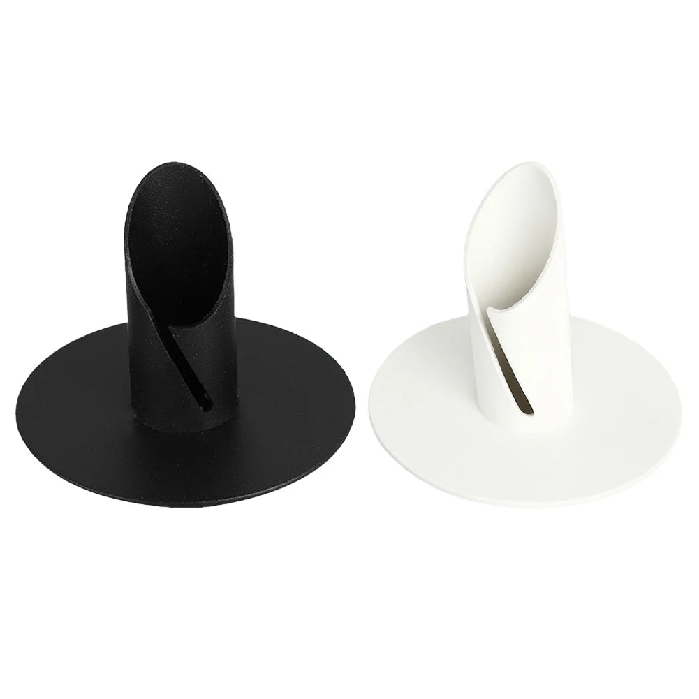 White Iron Candle Holders Set of 2 – Wedding & Home Décor