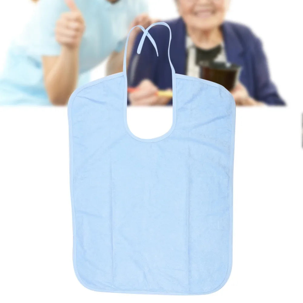 Waterproof Adult Bib | Soft Reusable Mealtime Clothes Protector Adult Mealtime Bib PRIMED