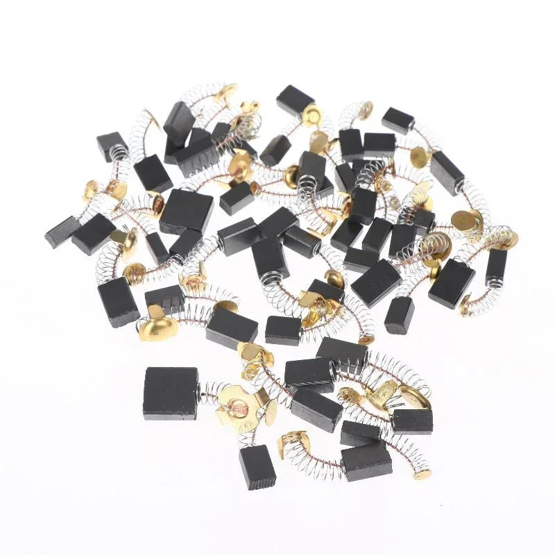 50Pcs Electric Motor Carbon Brushes Set – 8 Models Power Tool
