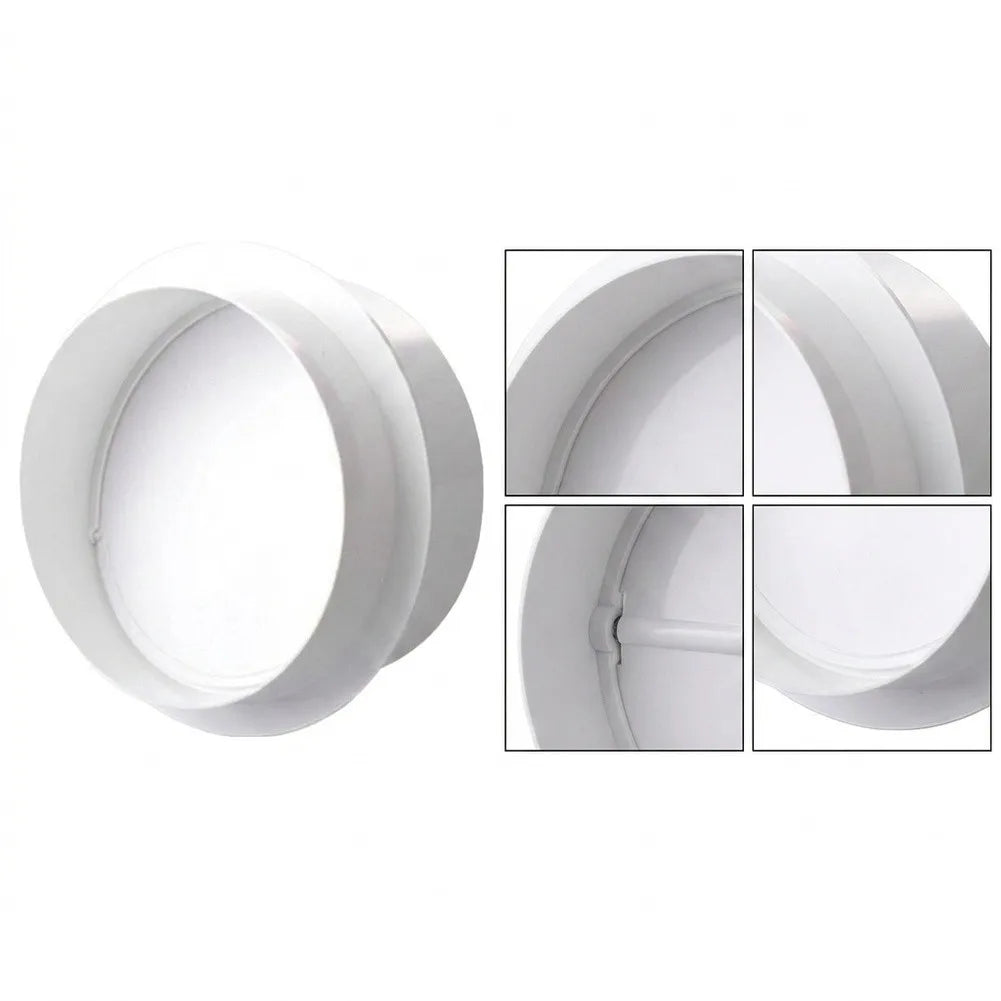 PVC One-Way Check Valve for 250mm Exhaust Vent Ducts