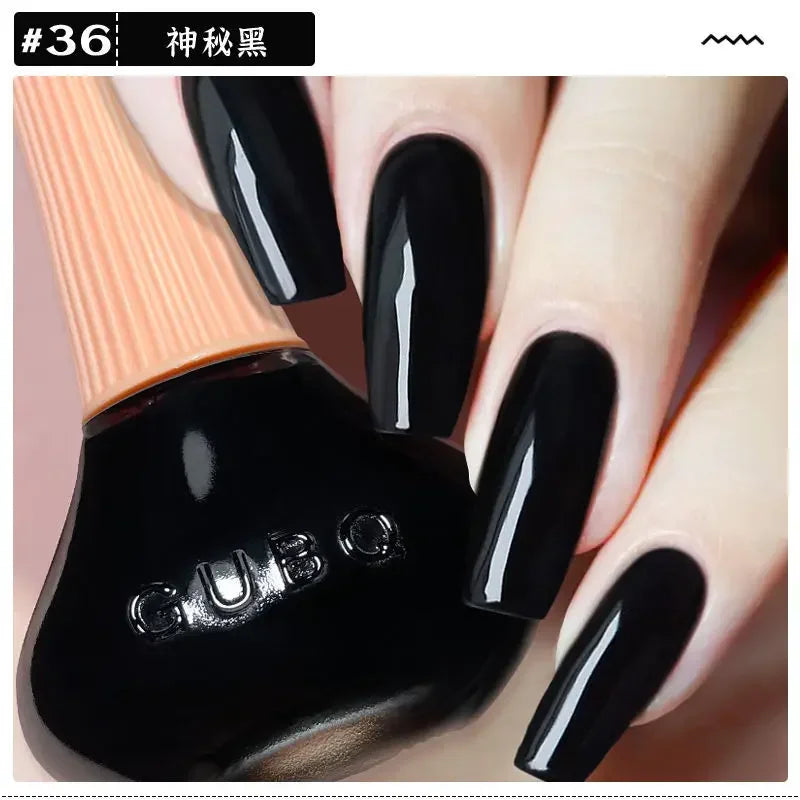 Glitter Gel Nail Polish Quick Dry Autumn Coffee Tones 12ml