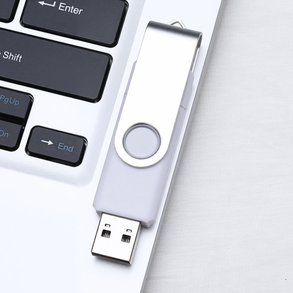 Custom Logo USB Flash Drive Type-C & USB 2.0 Gift Box USB Flash Drive PRIMED