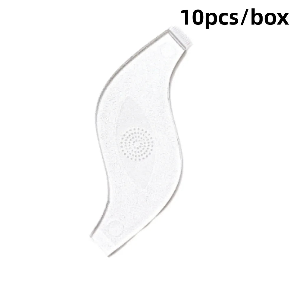 10-Pack S-Shape Eyelash Brushes – Lash Extension Comb Tool Eyelash Extension Tool PRIMED White